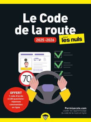 cover image of Le Code de la route 2025-2026 pour les Nuls, poche